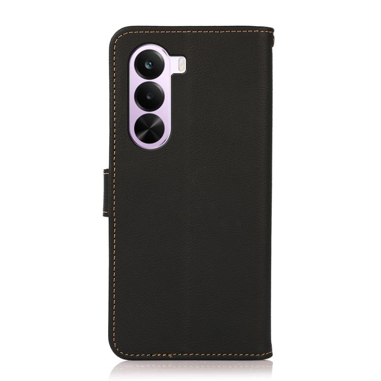 For OnePlus Nord CE6 Lite 5G Global KHAZNEH Custer Genuine Leather RFID Phone Case