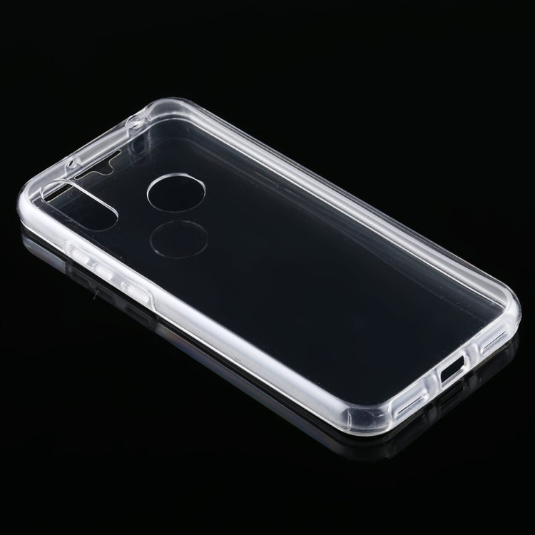 For Huawei Y6 2019 PC+TPU Ultra-Thin Double-Sided All-Inclusive Transparent Case