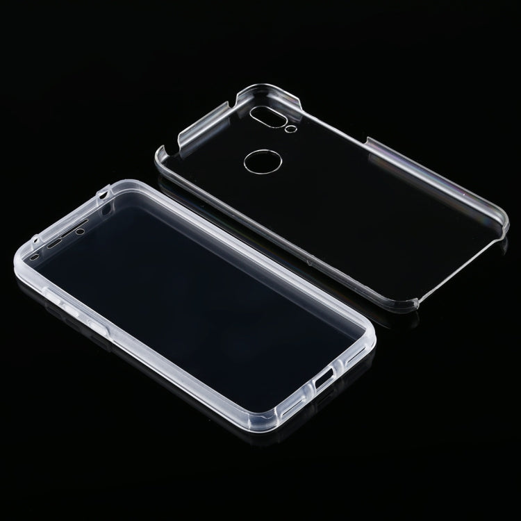 For Huawei Y7 2019 PC+TPU Ultra-Thin Double-Sided All-Inclusive Transparent Case