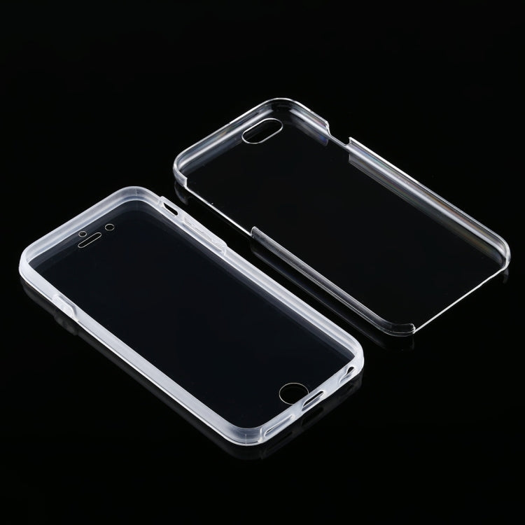 For iPhone 6 & 6s PC+TPU Ultra-Thin Double-Sided All-Inclusive Transparent Case