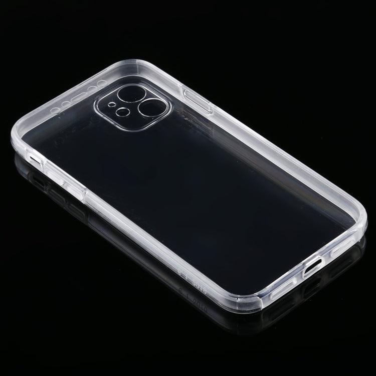 For iPhone 11 PC+TPU Ultra-Thin Double-Sided All-Inclusive Transparent Case