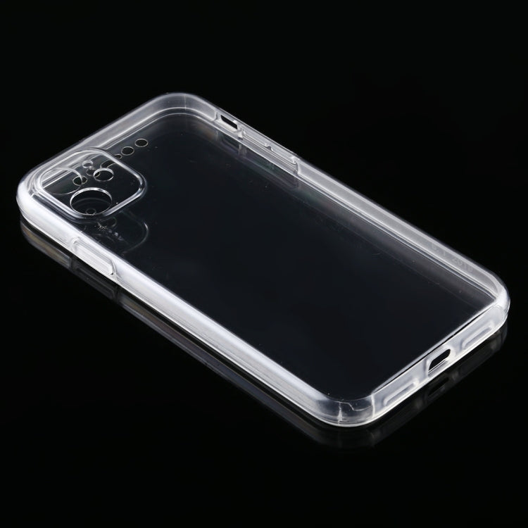 For iPhone 11 PC+TPU Ultra-Thin Double-Sided All-Inclusive Transparent Case