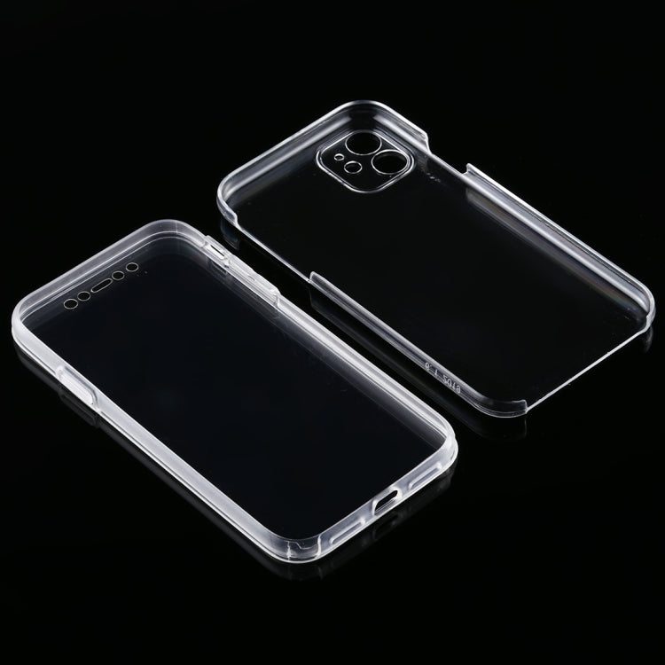 For iPhone 11 PC+TPU Ultra-Thin Double-Sided All-Inclusive Transparent Case