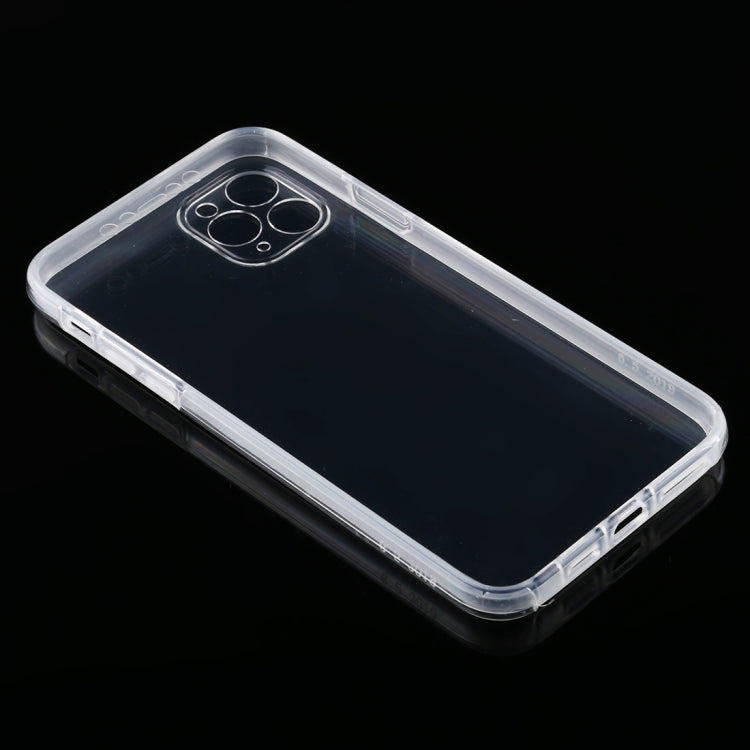 For iPhone 11 Pro Max PC+TPU Ultra-Thin Double-Sided All-Inclusive Transparent Case