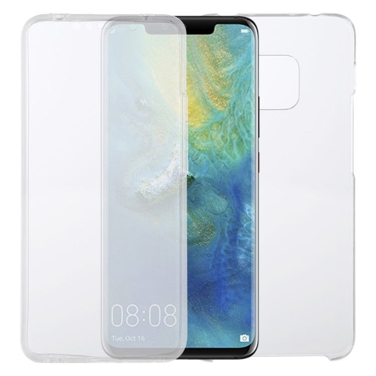 For Huawei Mate 20 Pro PC+TPU Ultra-Thin Double-Sided All-Inclusive Transparent Case
