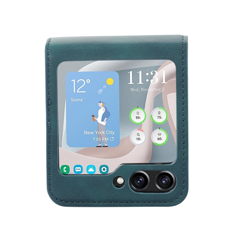 For Samsung Galaxy Z Flip5 Card Slot Leather Phone Case