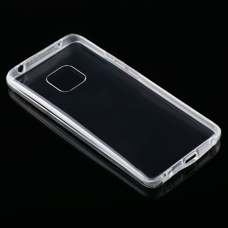 For Huawei Mate 20 Pro PC+TPU Ultra-Thin Double-Sided All-Inclusive Transparent Case