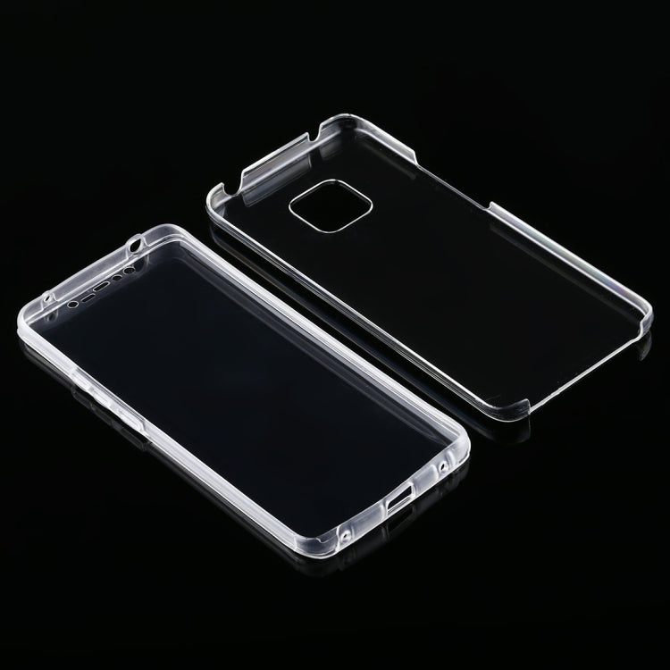 For Huawei Mate 20 Pro PC+TPU Ultra-Thin Double-Sided All-Inclusive Transparent Case