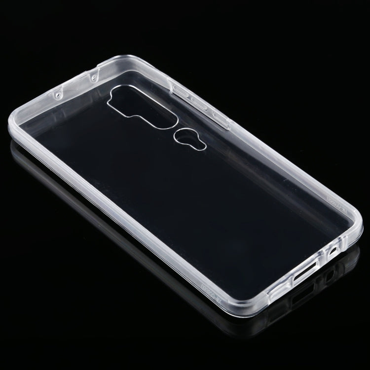 For Xiaomi Mi Note 10 PC+TPU Ultra-Thin Double-Sided All-Inclusive Transparent Case