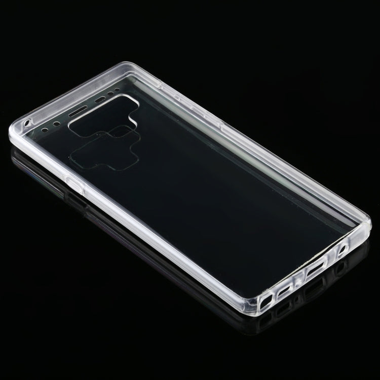 For Samsung Galaxy Note 9 PC+TPU Ultra-Thin Double-Sided All-Inclusive Transparent Case