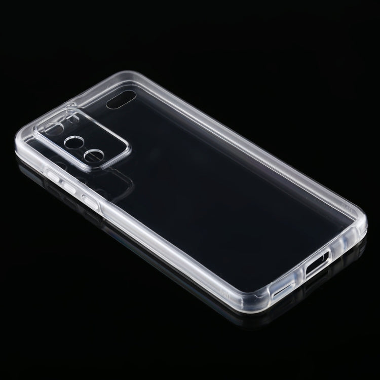 For Huawei P40 PC+TPU Ultra-Thin Double-Sided All-Inclusive Transparent Case