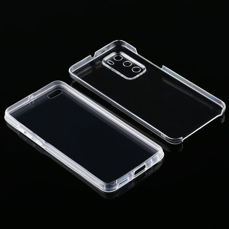 For Huawei P40 PC+TPU Ultra-Thin Double-Sided All-Inclusive Transparent Case