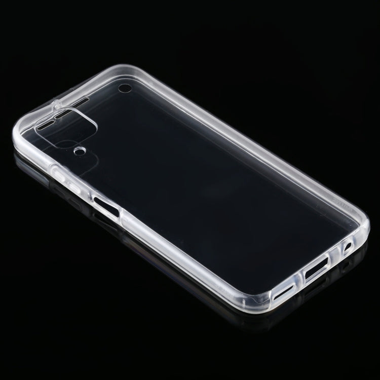 For Huawei P40 Lite PC+TPU Ultra-Thin Double-Sided All-Inclusive Transparent Case