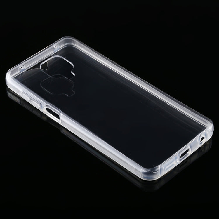 For Xiaomi Redmi Note 9S PC+TPU Ultra-Thin Double-Sided All-Inclusive Transparent Case