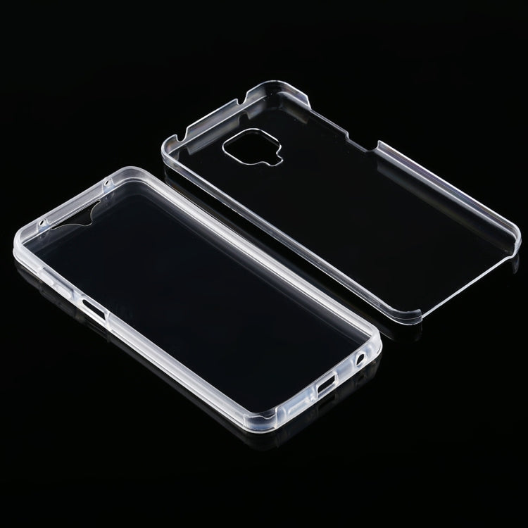 For Xiaomi Redmi Note 9S PC+TPU Ultra-Thin Double-Sided All-Inclusive Transparent Case