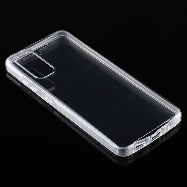 For Samsung Galaxy S20 PC+TPU Ultra-Thin Double-Sided All-Inclusive Transparent Case