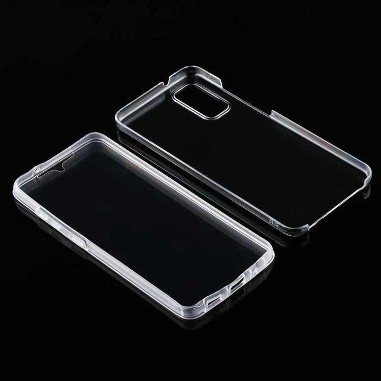 For Samsung Galaxy S20 PC+TPU Ultra-Thin Double-Sided All-Inclusive Transparent Case