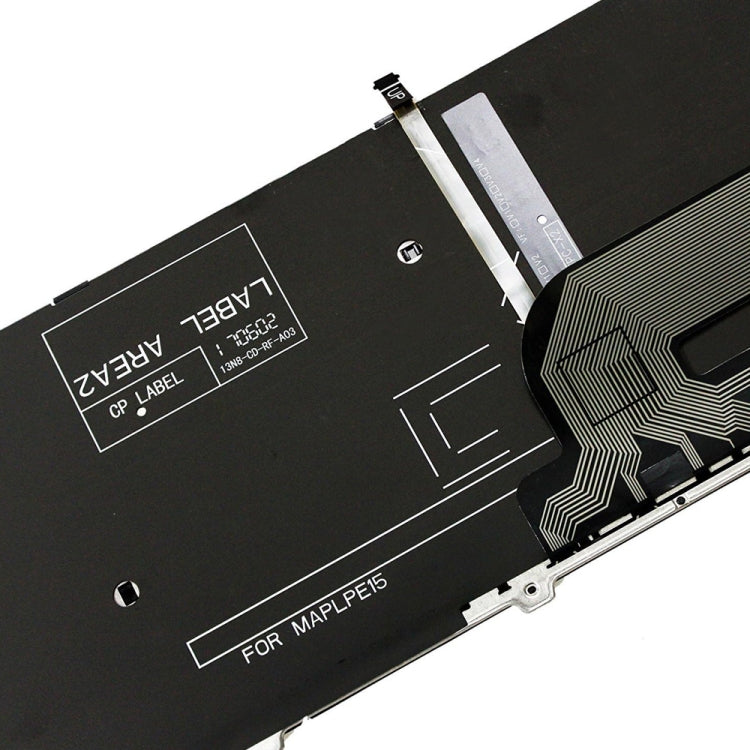 Backlight Laptop Keyboard For Dell 15-9550 / 15-3000 / 15-5542