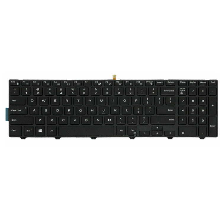 Backlight Laptop Keyboard For Dell 15-9550 / 15-3000 / 15-5542