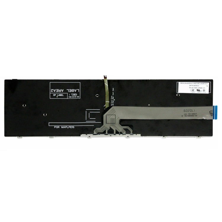 Backlight Laptop Keyboard For Dell 15-9550 / 15-3000 / 15-5542
