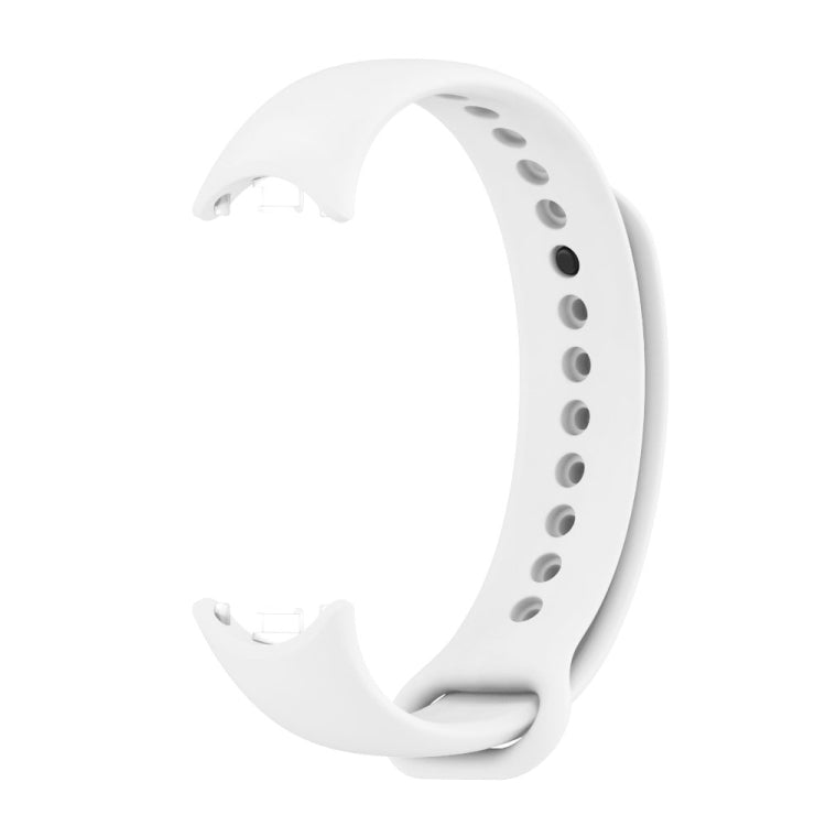 For Xiaomi Mi Band 8 Mijobs Solid Color Silicone Watch Band