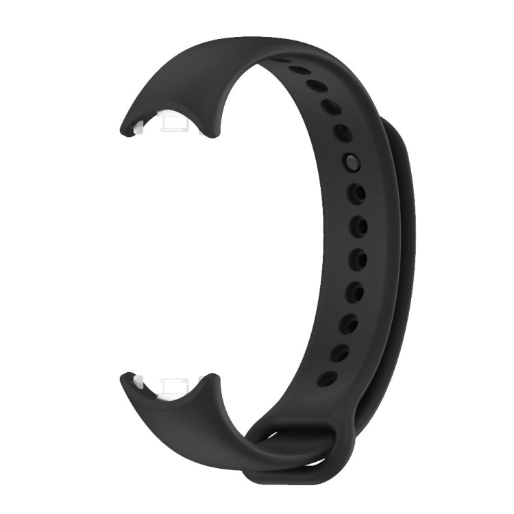 For Xiaomi Mi Band 8 Mijobs Solid Color Silicone Watch Band
