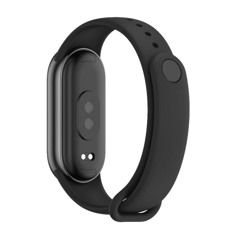 For Xiaomi Mi Band 8 Mijobs Solid Color Silicone Watch Band