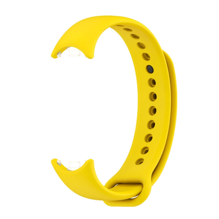For Xiaomi Mi Band 8 Mijobs Solid Color Silicone Watch Band