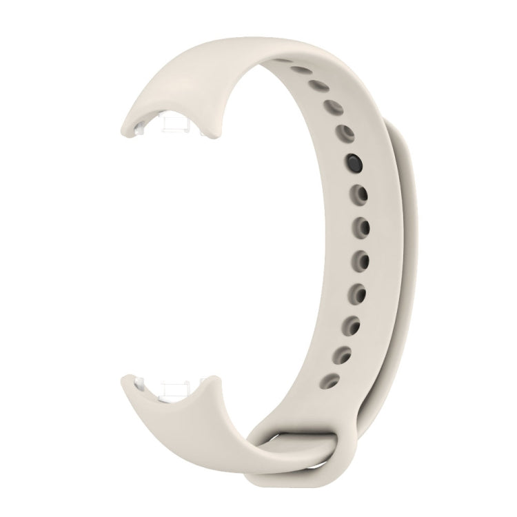 For Xiaomi Mi Band 8 Mijobs Solid Color Silicone Watch Band