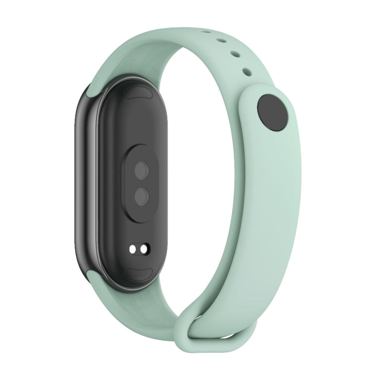 For Xiaomi Mi Band 8 Mijobs Solid Color Silicone Watch Band