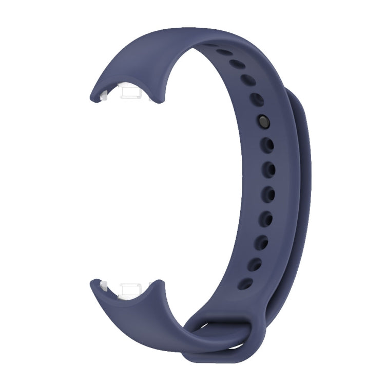 For Xiaomi Mi Band 8 Mijobs Solid Color Silicone Watch Band