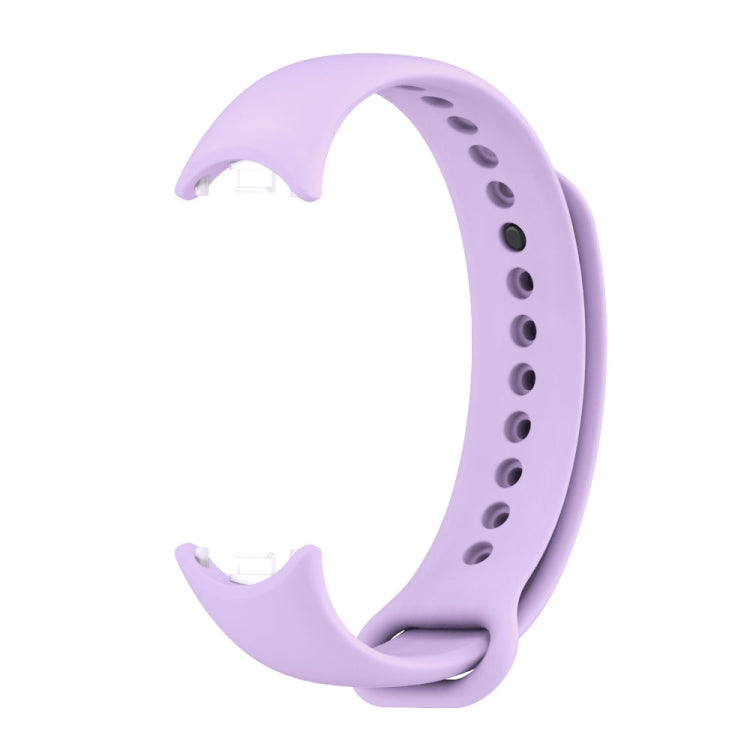For Xiaomi Mi Band 8 Mijobs Solid Color Silicone Watch Band
