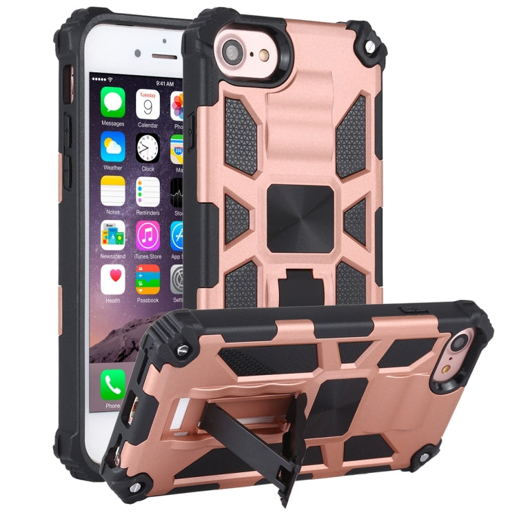 For iPhone 6 Shockproof TPU + PC Magnetic Protective Case with Holder