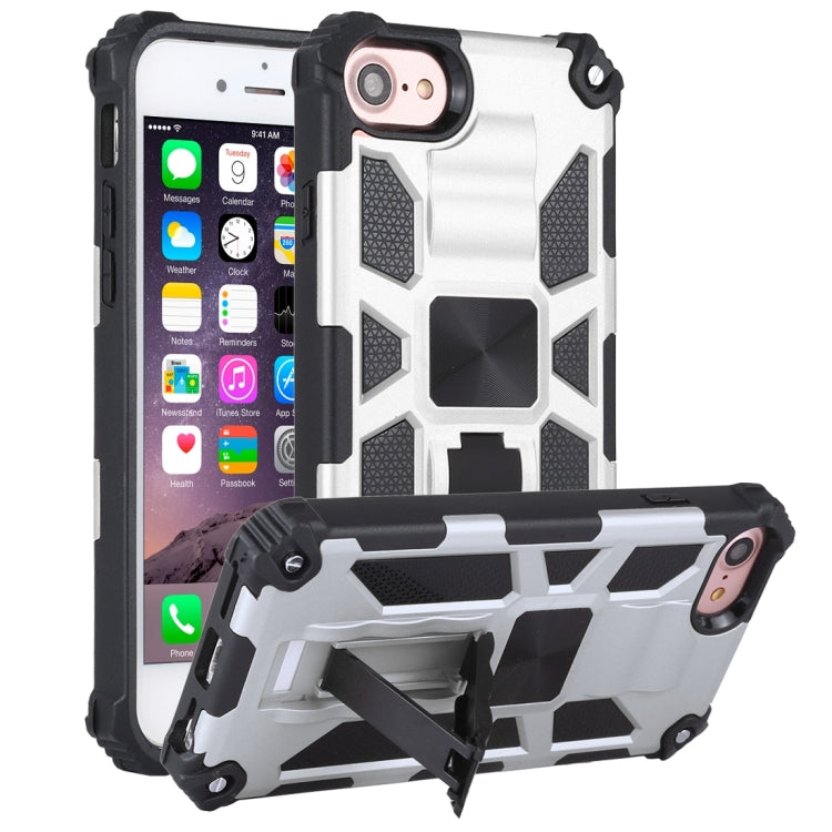 For iPhone 6 Shockproof TPU + PC Magnetic Protective Case with Holder