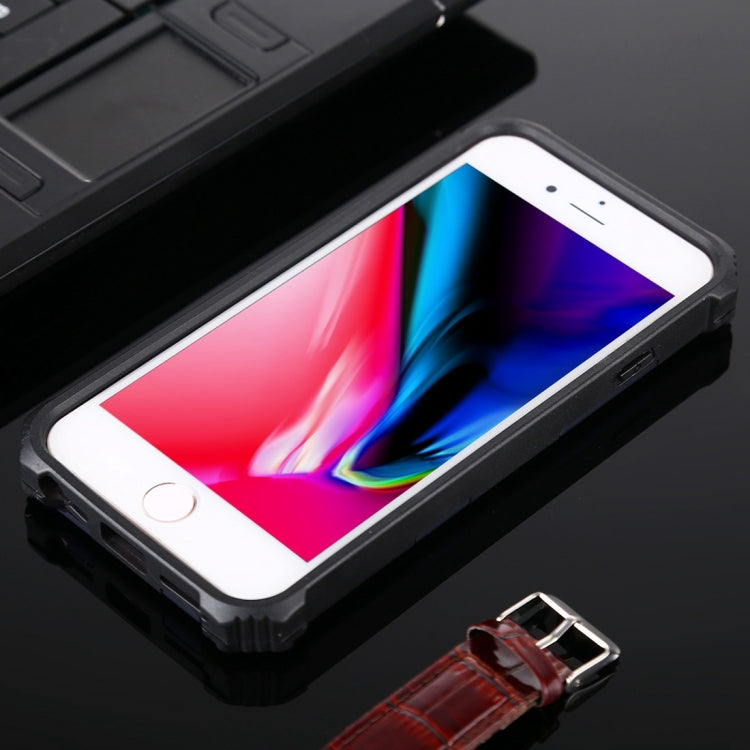 For iPhone SE 2022 / SE 2020 / 8 / 7 Shockproof TPU + PC Magnetic Protective Case with Holder