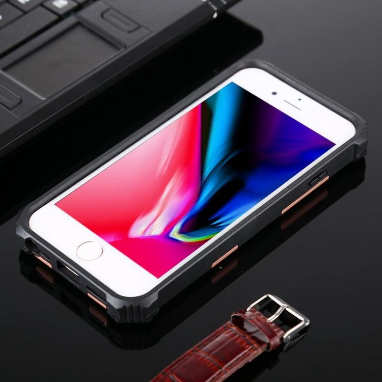 For iPhone SE 2022 / SE 2020 / 8 / 7 Shockproof TPU + PC Magnetic Protective Case with Holder