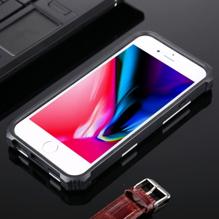 For iPhone SE 2022 / SE 2020 / 8 / 7 Shockproof TPU + PC Magnetic Protective Case with Holder