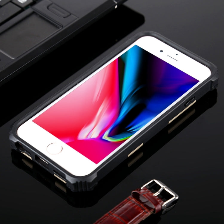 For iPhone SE 2022 / SE 2020 / 8 / 7 Shockproof TPU + PC Magnetic Protective Case with Holder