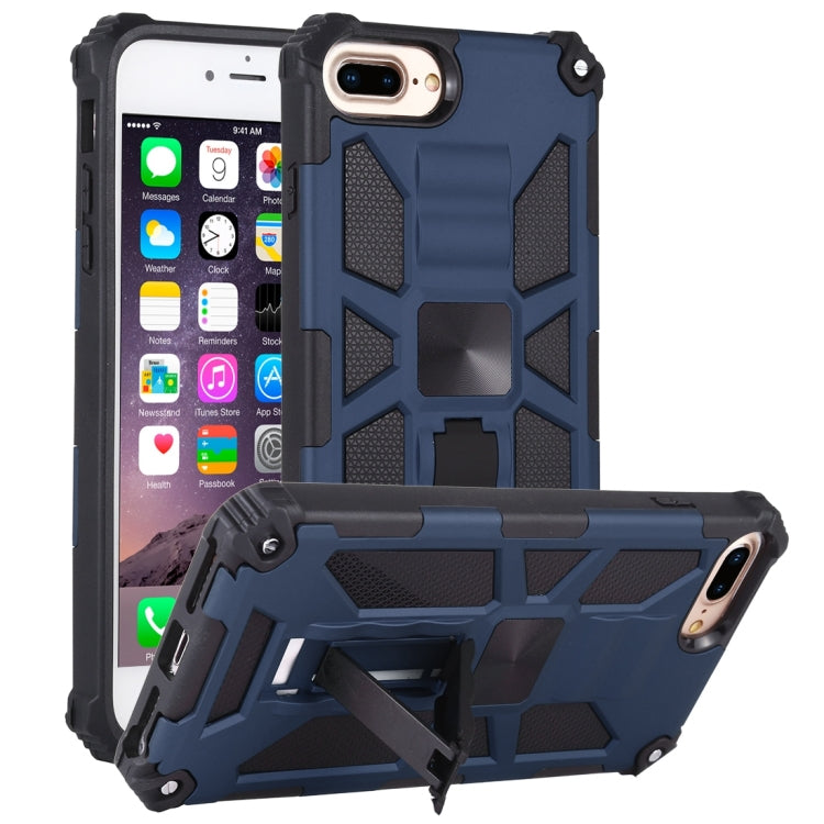 For iPhone 6 Plus Shockproof TPU + PC Magnetic Protective Case with Holder