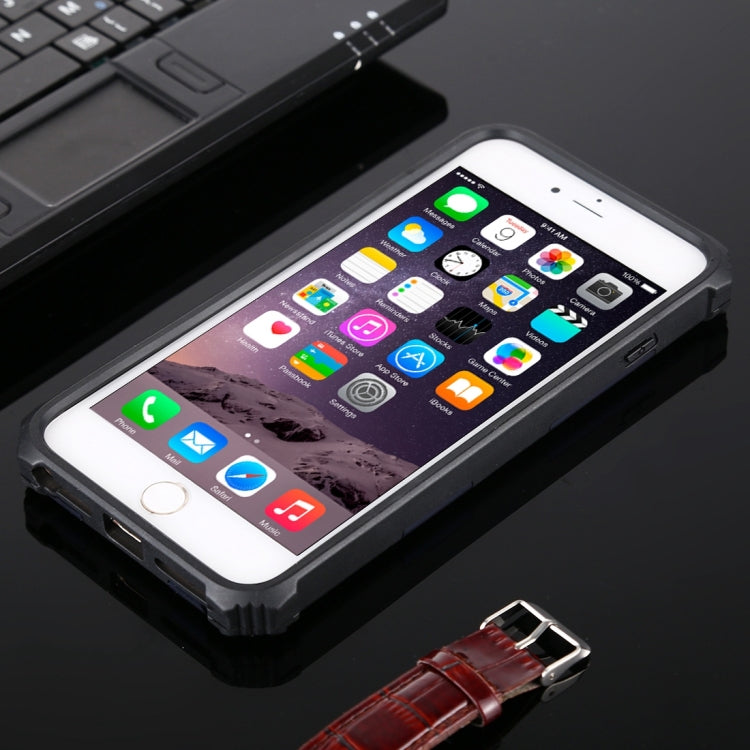 For iPhone 6 Plus Shockproof TPU + PC Magnetic Protective Case with Holder