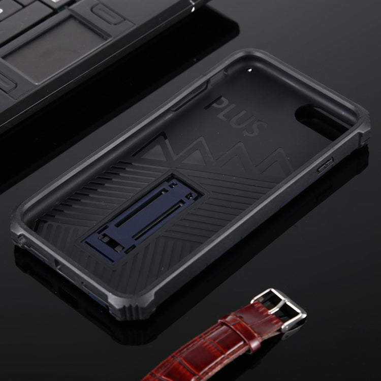For iPhone 6 Plus Shockproof TPU + PC Magnetic Protective Case with Holder