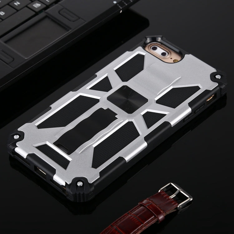 For iPhone 6 Plus Shockproof TPU + PC Magnetic Protective Case with Holder