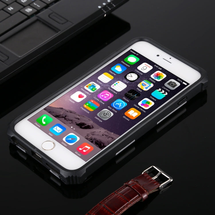 For iPhone 6 Plus Shockproof TPU + PC Magnetic Protective Case with Holder