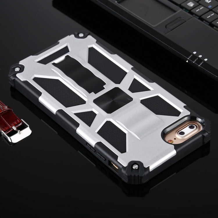 For iPhone 6 Plus Shockproof TPU + PC Magnetic Protective Case with Holder