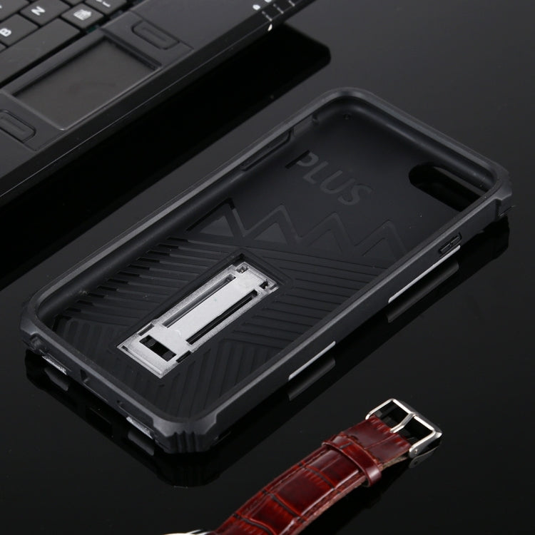 For iPhone 6 Plus Shockproof TPU + PC Magnetic Protective Case with Holder