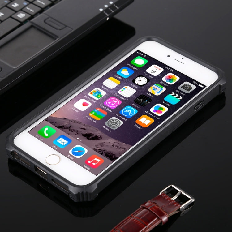For iPhone 6 Plus Shockproof TPU + PC Magnetic Protective Case with Holder