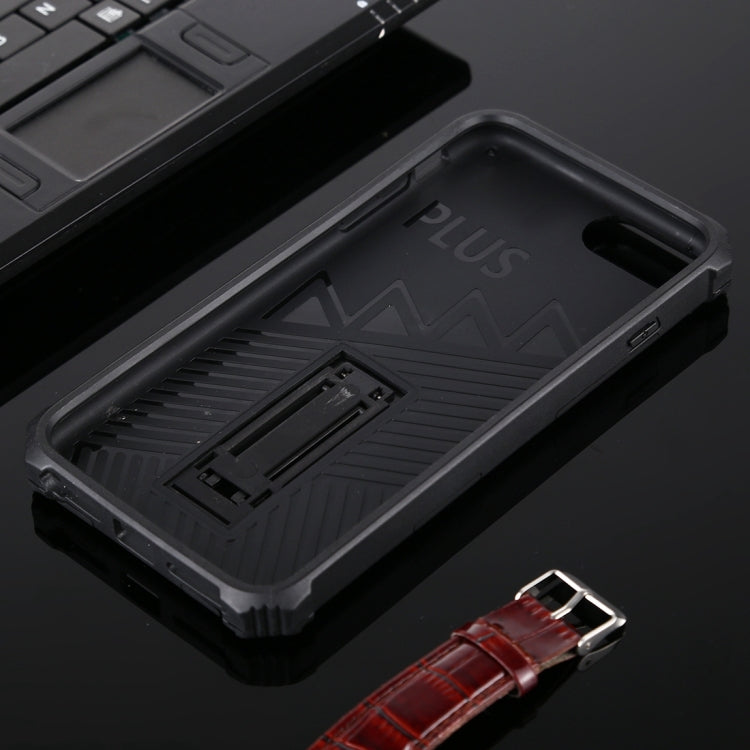 For iPhone 6 Plus Shockproof TPU + PC Magnetic Protective Case with Holder