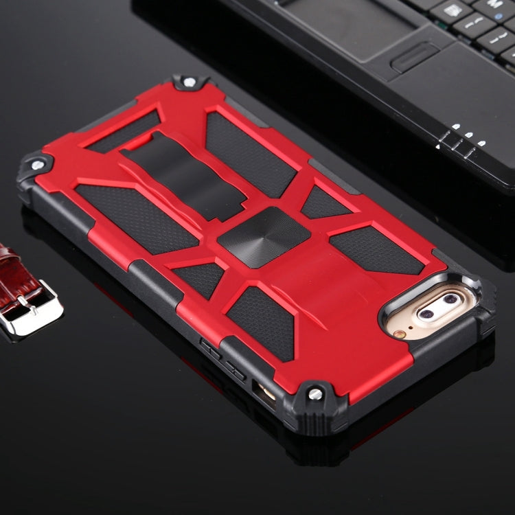 For iPhone 6 Plus Shockproof TPU + PC Magnetic Protective Case with Holder