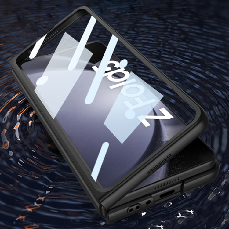 For Samsung Galaxy Z Fold5 GKK Integrated Ultra-thin Electroplating Lens Frame Phone Case