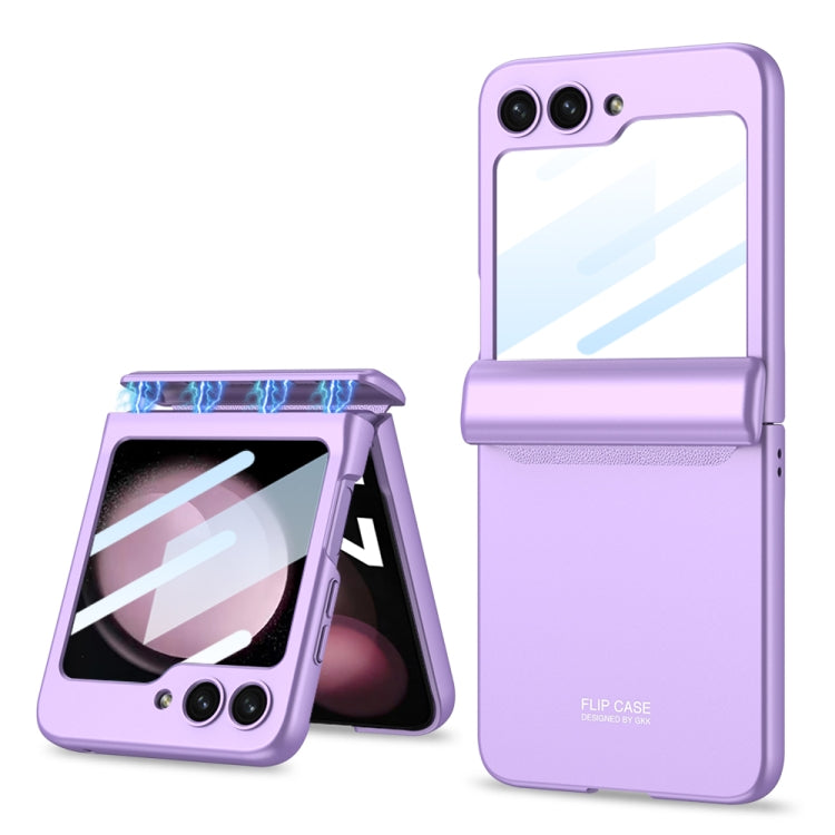 For Samsung Galaxy Z Flip5 GKK Integrated Magnetic Full Coverage Folding Phone Case